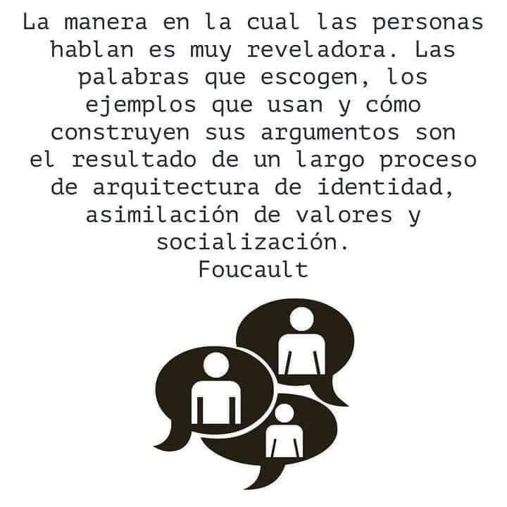 Lo que devela el hablar