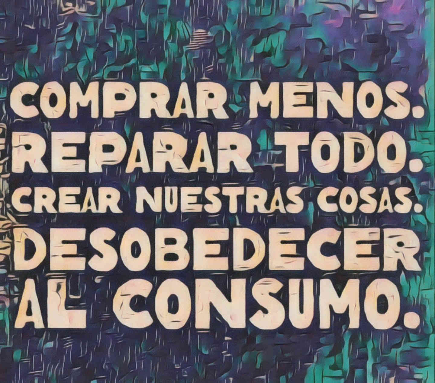 Comprar menos