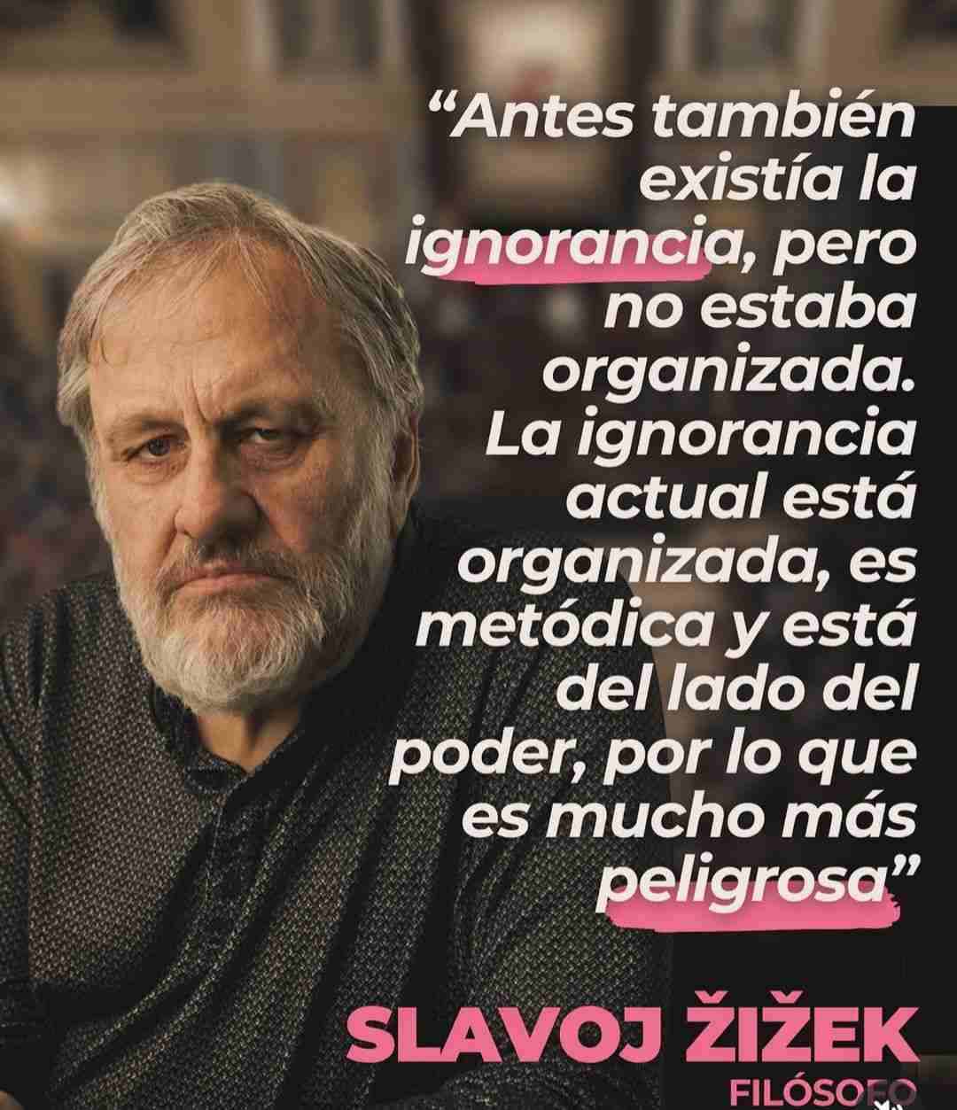La ignorancia organizada actual